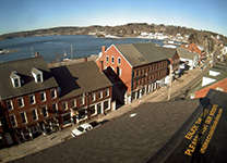 The View from our Roof in Damariscotta