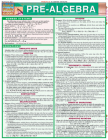 Pre-Algebra: Quickstudy Laminated Reference Guide (Quickstudy: Academic) By S. B. Kizlik Cover Image
